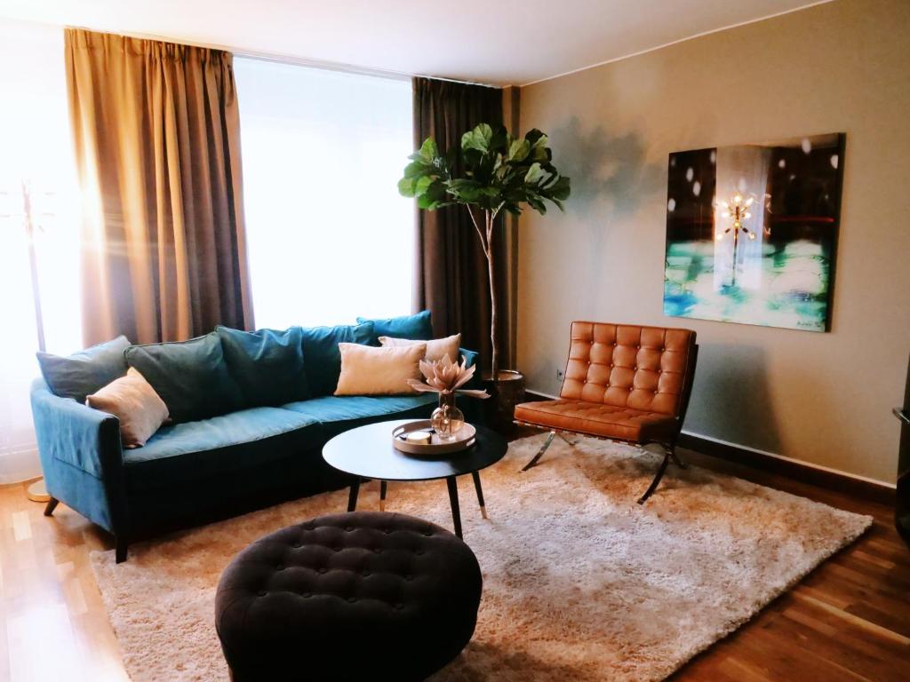 Posezení v ubytování Clarion Hotel Gillet