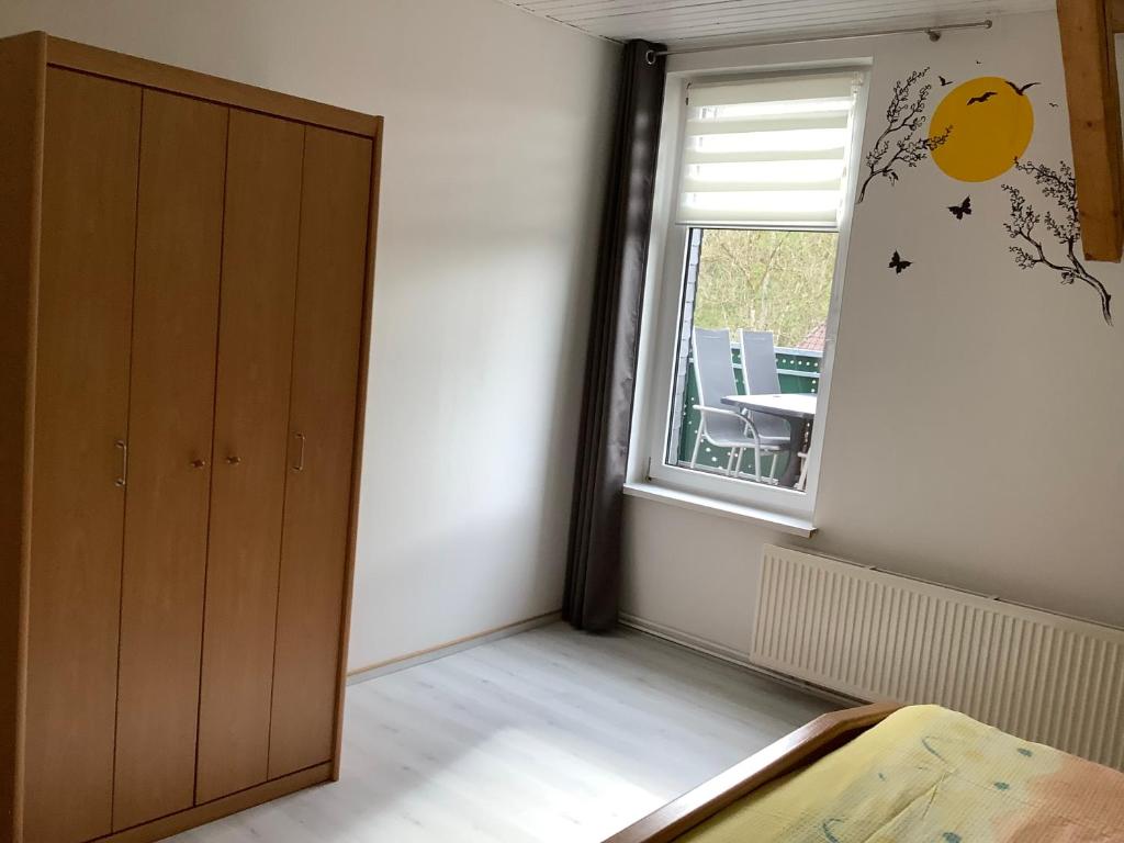 Postel nebo postele na pokoji v ubytování Ferienhaus Schuster
