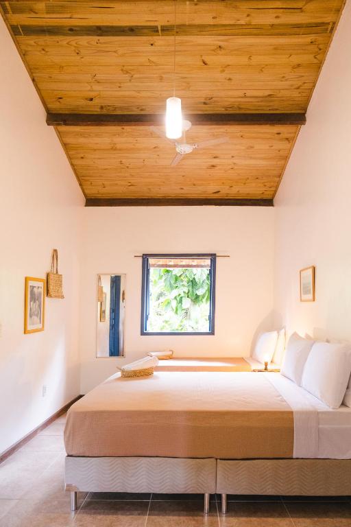Postel nebo postele na pokoji v ubytování Pousada Santa Clara