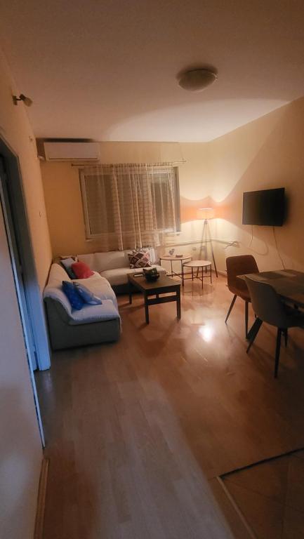 TV a/nebo společenská místnost v ubytování Apartment B