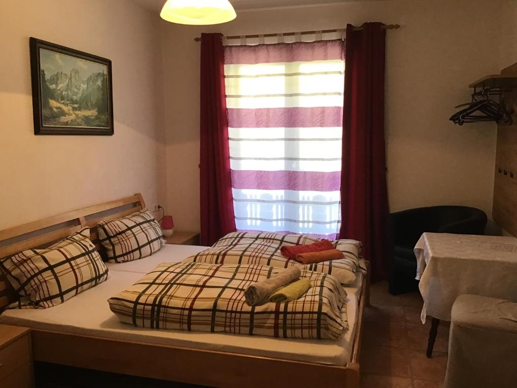 Guesthouse Mountain View客房内的一张或多张床位