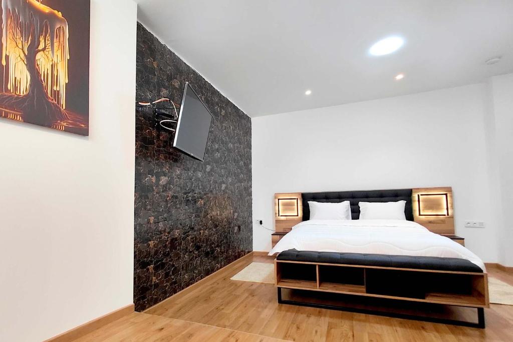 Postel nebo postele na pokoji v ubytování Villa Mirasol Hotel