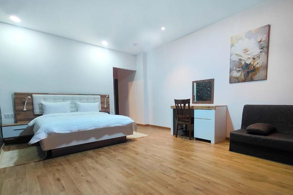 Postel nebo postele na pokoji v ubytování Villa Mirasol Hotel