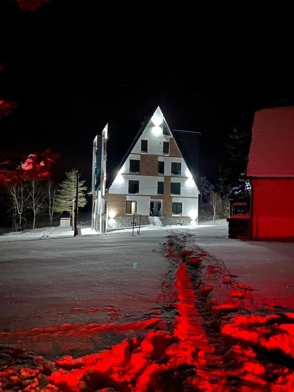 Budova, kde se apartmán nachází
