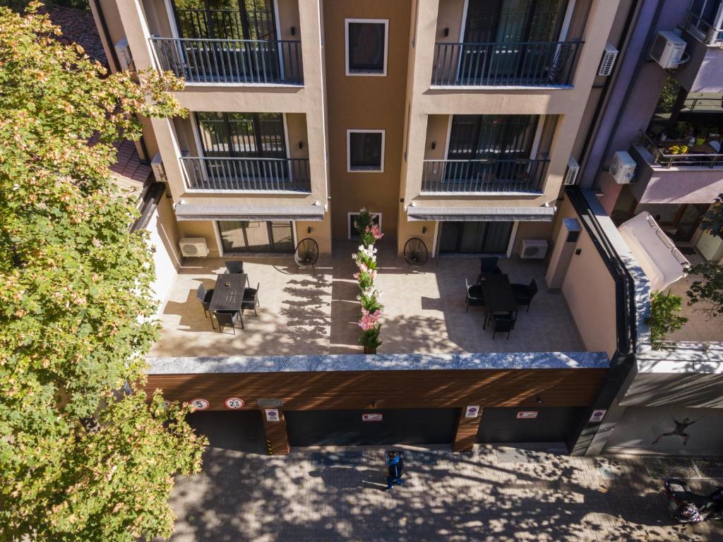Budova, kde se apartmán nachází