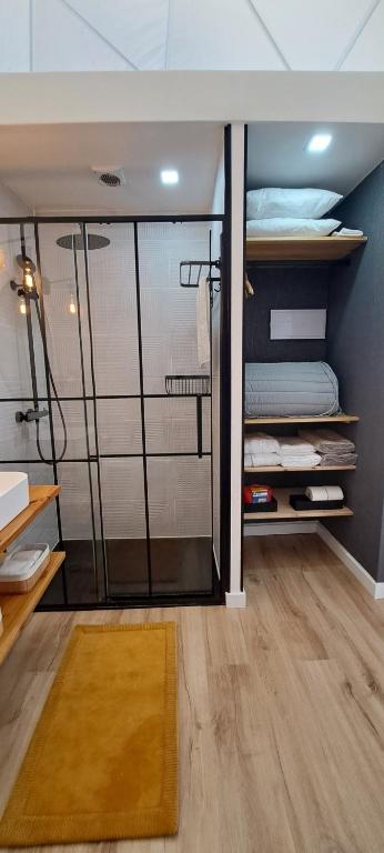 Koupelna v ubytování Glamping Casas Eco Natura