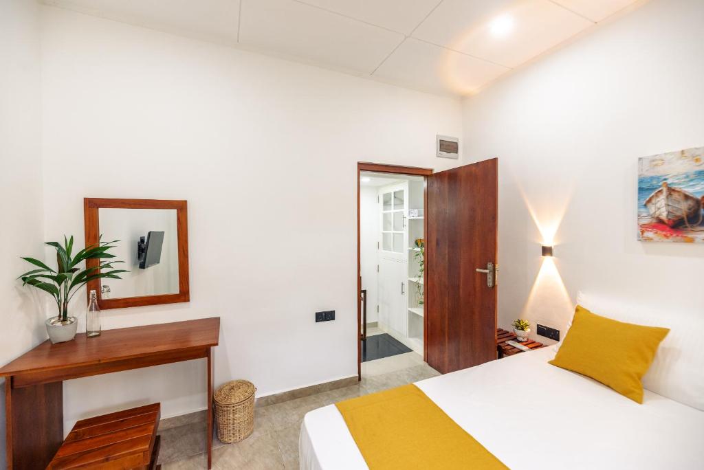 Postel nebo postele na pokoji v ubytování Teyra Lodge