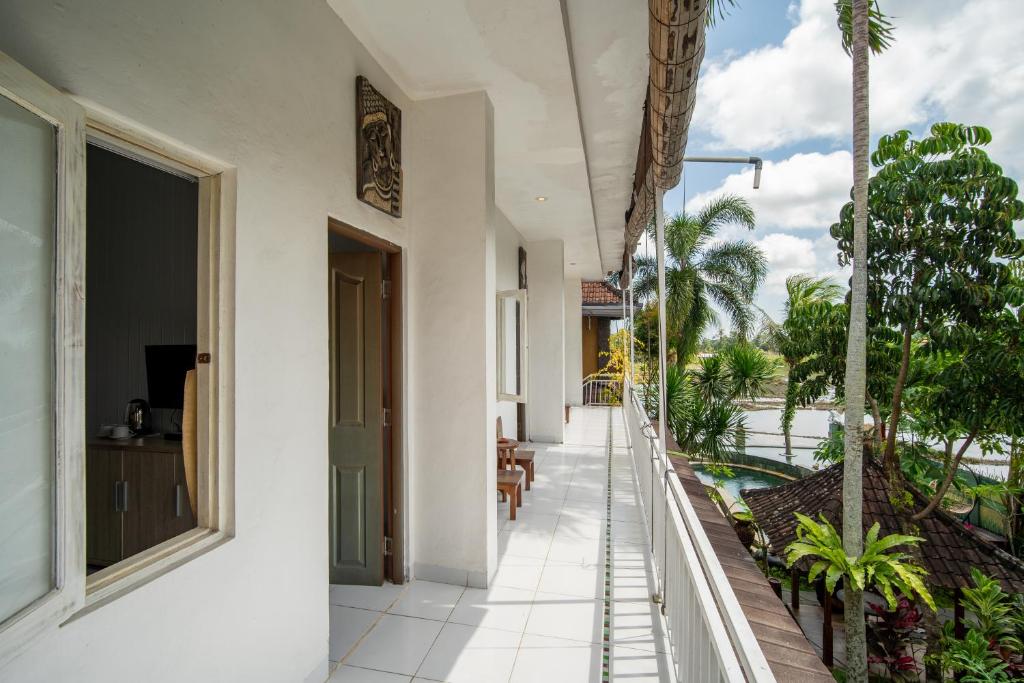 Zahrada ubytování Kubu Sari Ubud