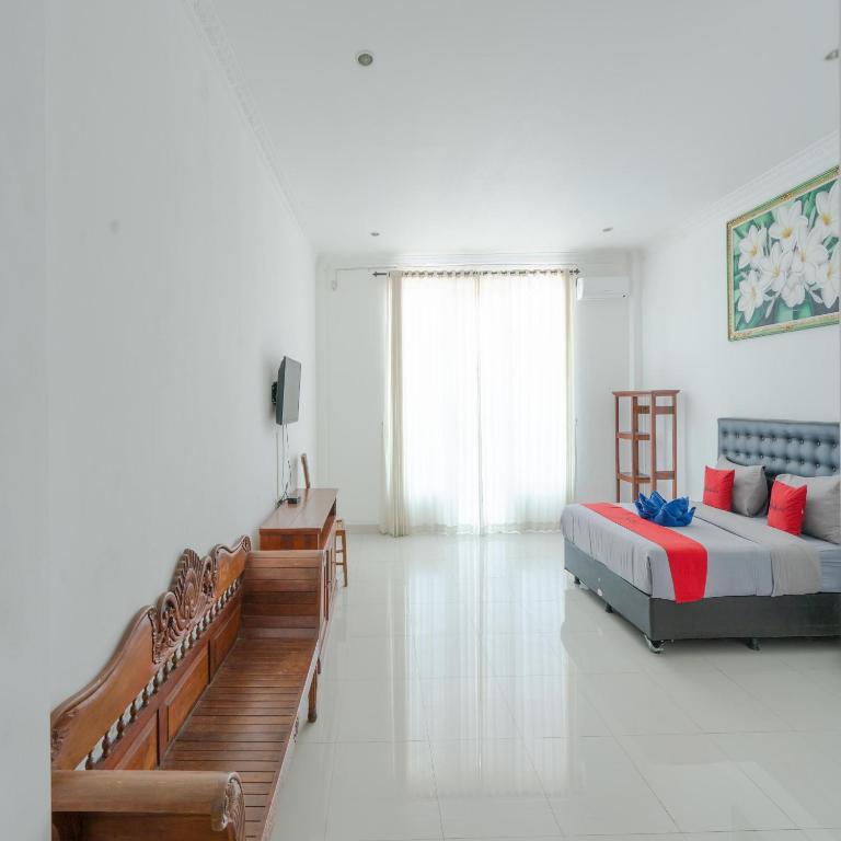 Posezení v ubytování RedDoorz @ Uluwatu Suites