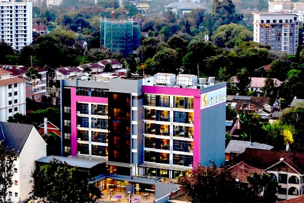 Budova, kde se hotel nachází