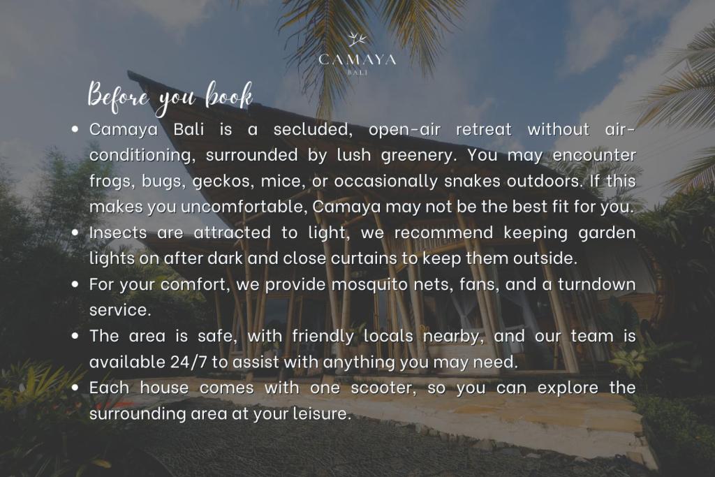 Camaya Bali - Magical Bamboo Houses - Two Bedroom Villa Butterfly