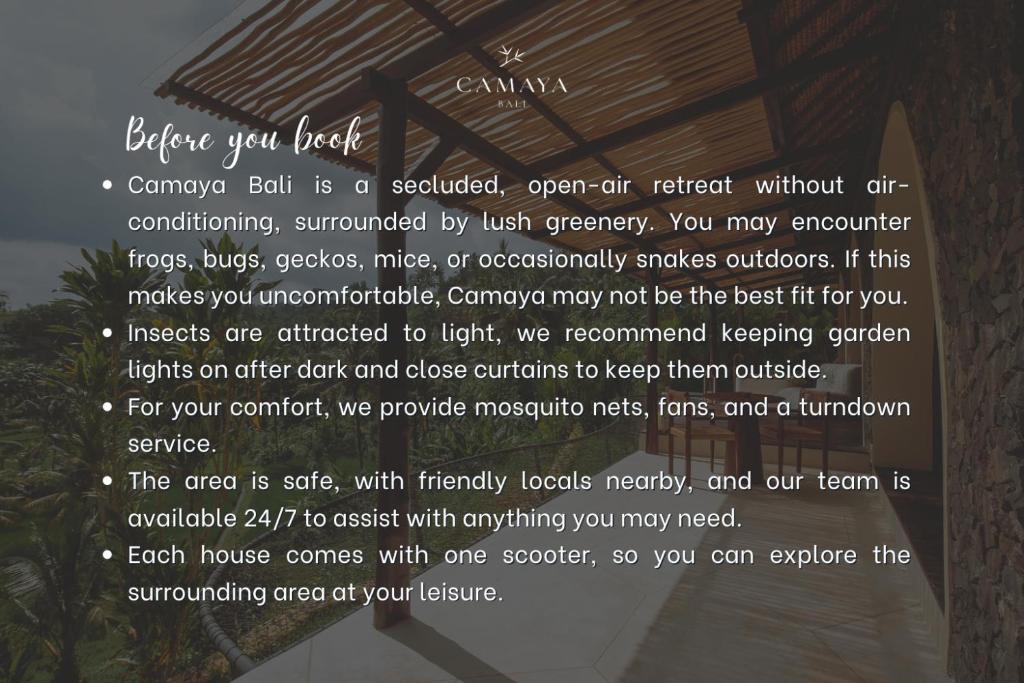 Camaya Bali - Magical Bamboo Houses - Villa With Private Pool Sayang