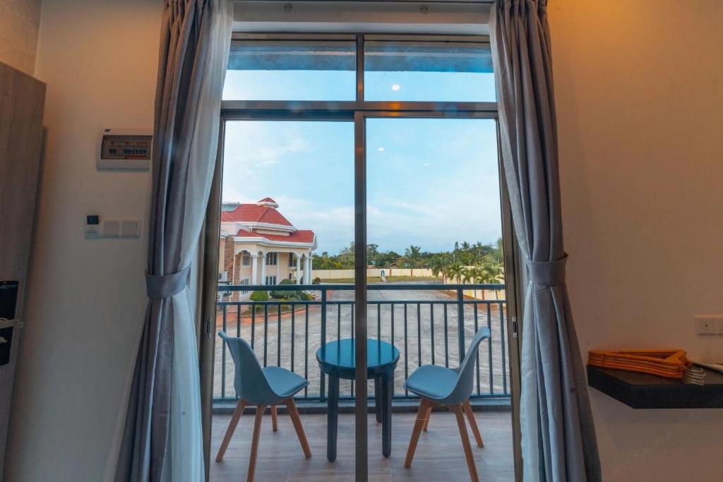 Balkón nebo terasa v ubytování Bohol Panglao Begonia Resort
