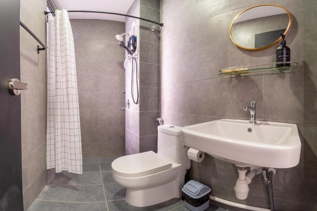 Koupelna v ubytování Neu Suites By Cozy Unit L20RA near KLCC & Jelatek LRT