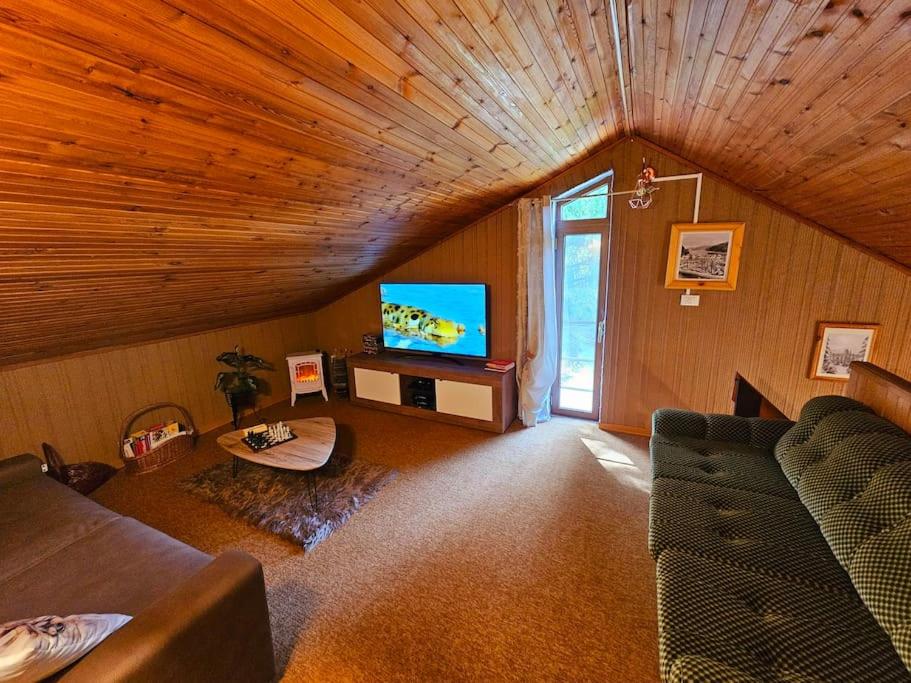 TV a/nebo společenská místnost v ubytování LORICAskiHOME