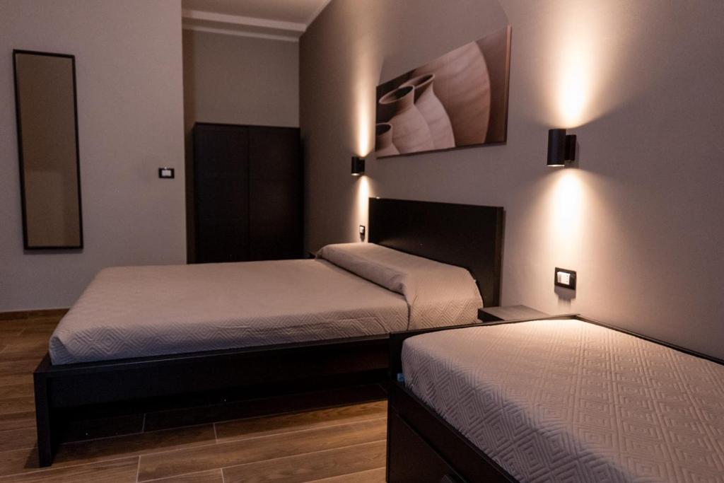 Postel nebo postele na pokoji v ubytování Santé