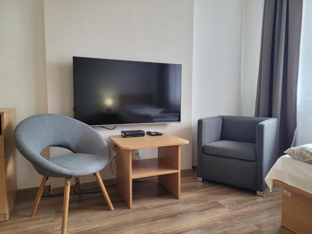TV a/nebo společenská místnost v ubytování Studentsky domov B31