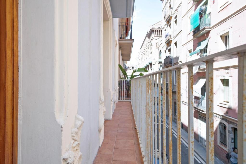 Balkón alebo terasa v ubytovaní Uma Suites Barceloneta Beach