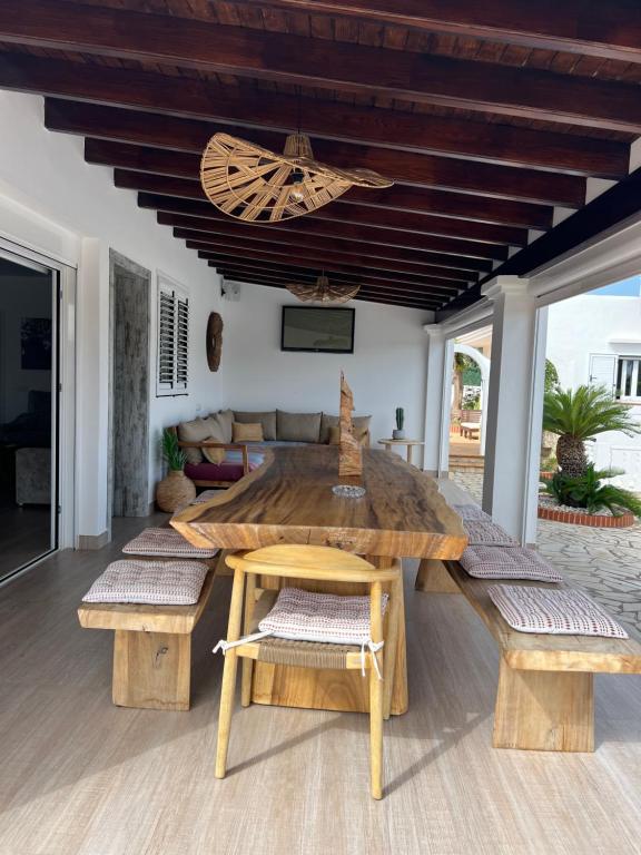 Balkón nebo terasa v ubytování Villa Can Raes