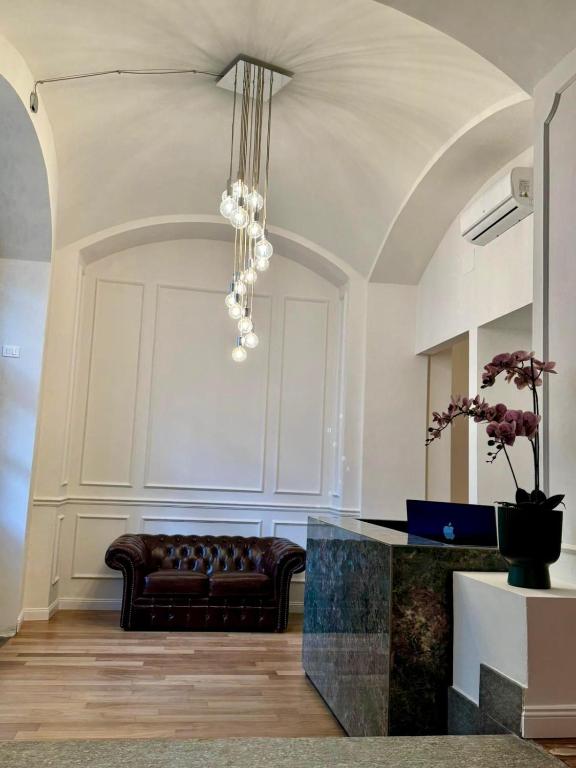 Posezení v ubytování Carlo Felice Boutique Hotel