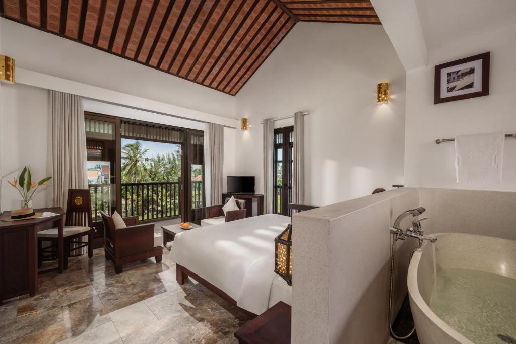Phòng Deluxe Nhìn Ra Cánh Đồng với Ban Công