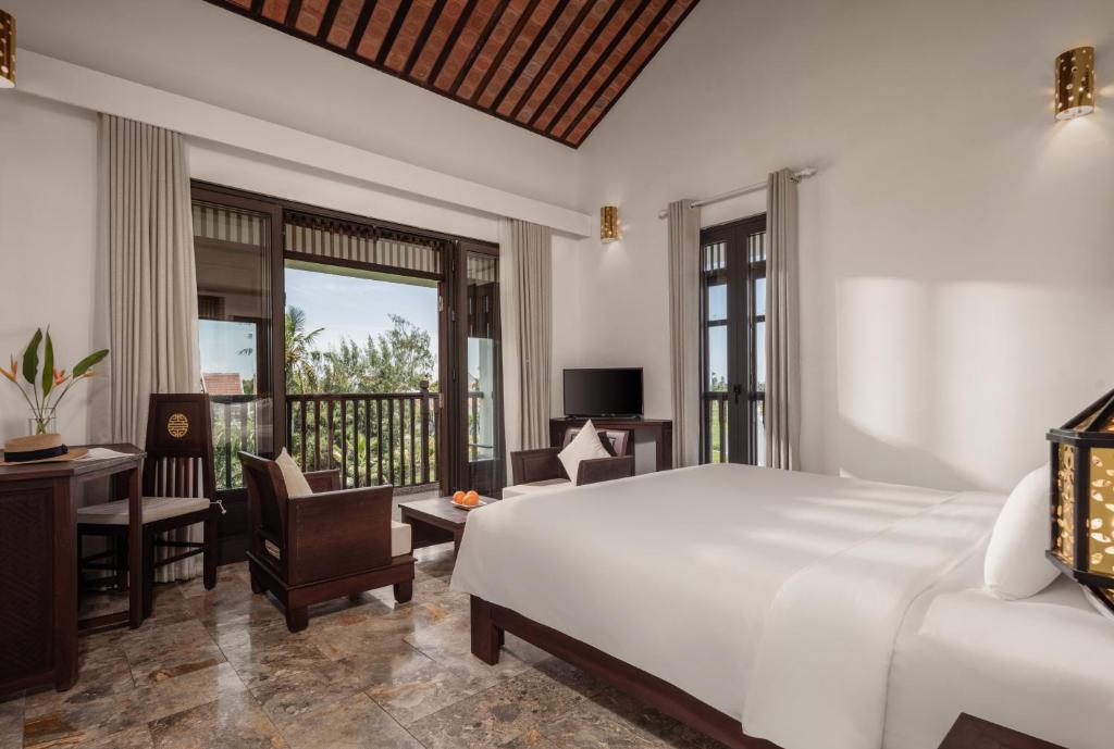 Phòng Deluxe Nhìn Ra Cánh Đồng với Ban Công