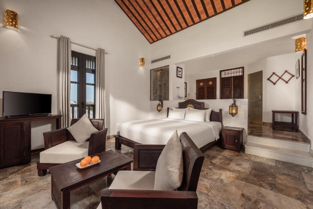 Phòng Deluxe Nhìn Ra Cánh Đồng với Ban Công