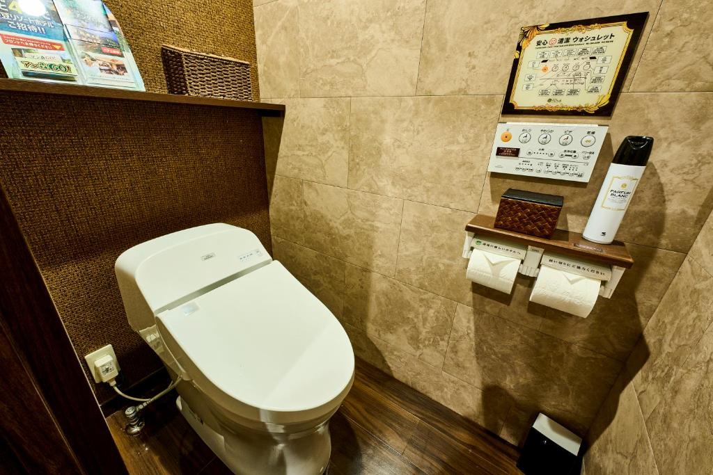 Koupelna v ubytování Hotel Pasela no mori Yokohama Kannai