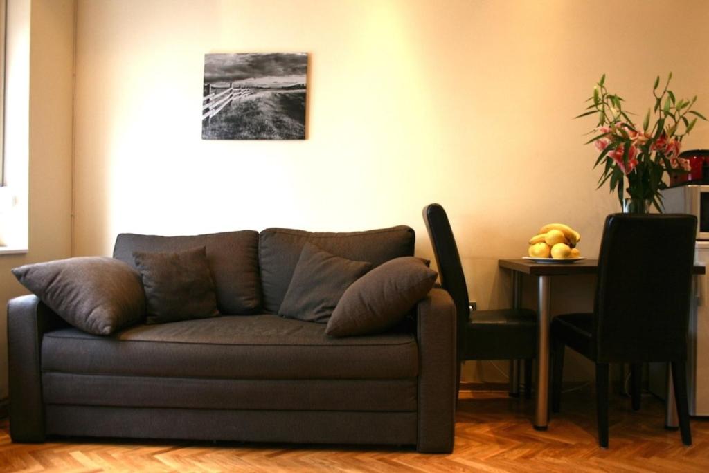 A seating area at Belgrade Stay Apartments