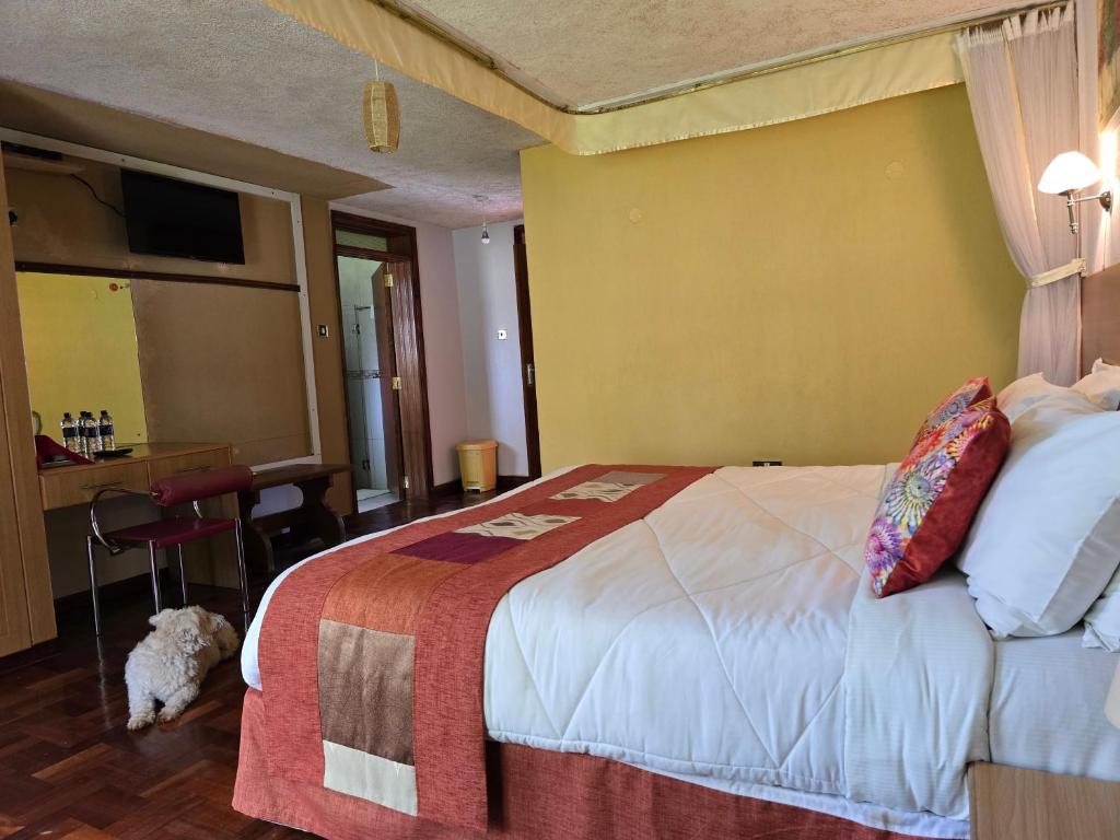 Postel nebo postele na pokoji v ubytování Spurwing Guest House