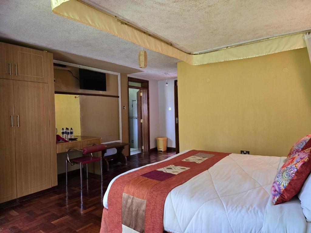 Postel nebo postele na pokoji v ubytování Spurwing Guest House