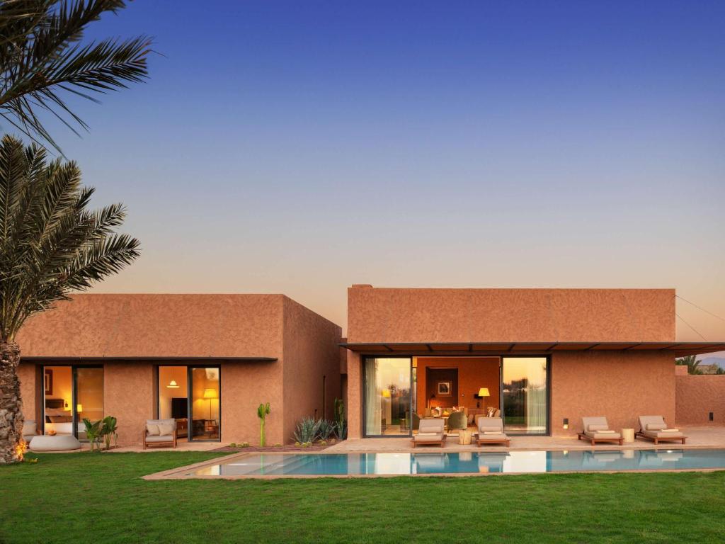 Bazén v ubytování Fairmont Royal Palm Marrakech nebo v jeho okolí