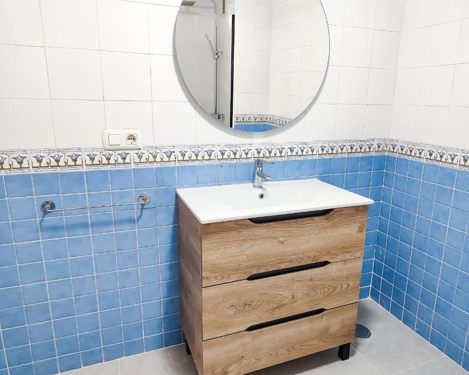 Kúpeľňa v ubytovaní La Reserva Beach & Golf Apartment