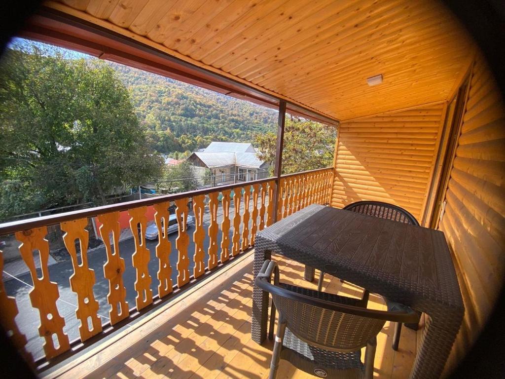 Balkón nebo terasa v ubytování Dililuxe Hotel