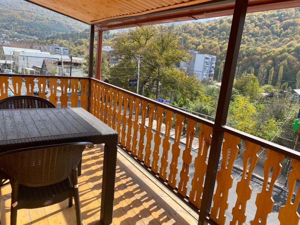 Balkón nebo terasa v ubytování Dililuxe Hotel