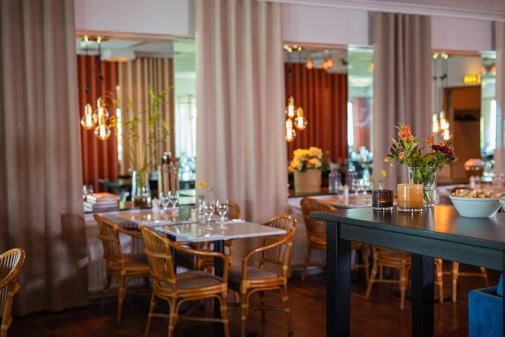 Restaurace v ubytování Mjölby Stadshotell