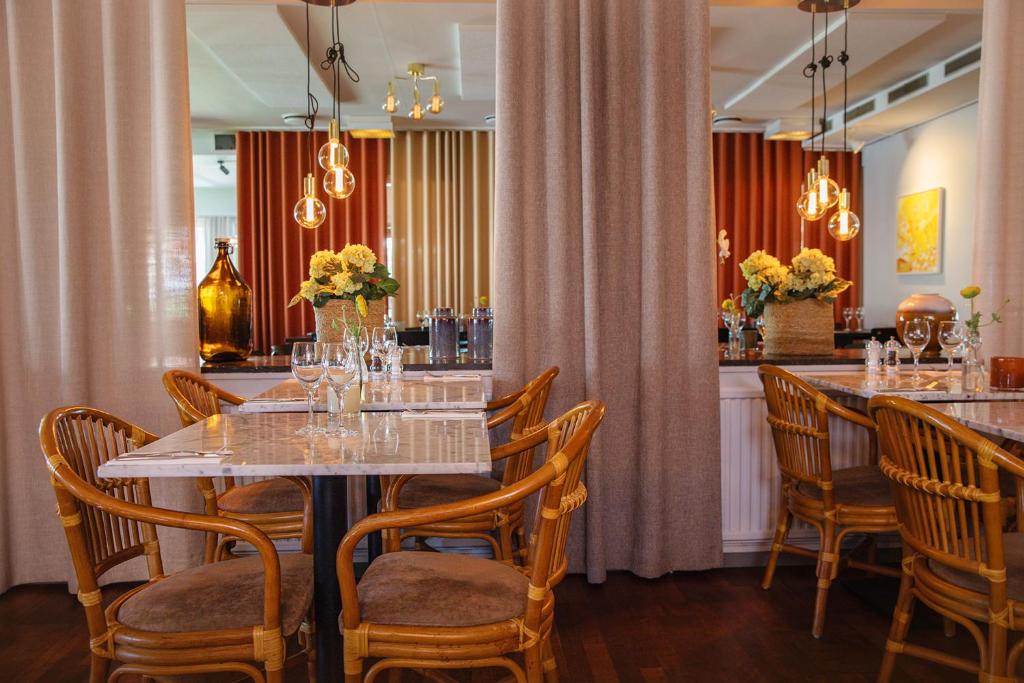 Restaurace v ubytování Mjölby Stadshotell