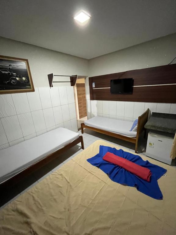 Postel nebo postele na pokoji v ubytování Monte Bello