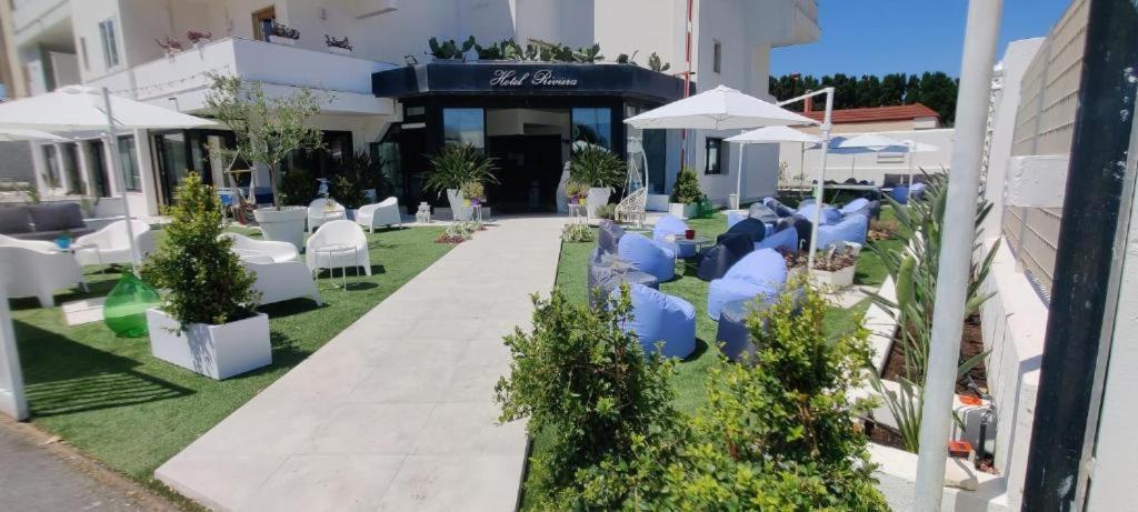 Zahrada ubytování Riviera