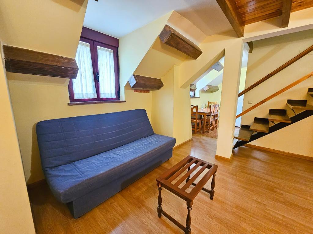Posezení v ubytování Apartamentos Canfranc 3000