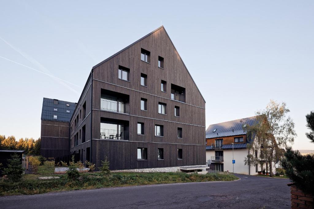 Budova, kde se apartmán nachází