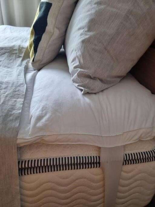 Postel nebo postele na pokoji v ubytování Villa Paradis à 100m de la plage