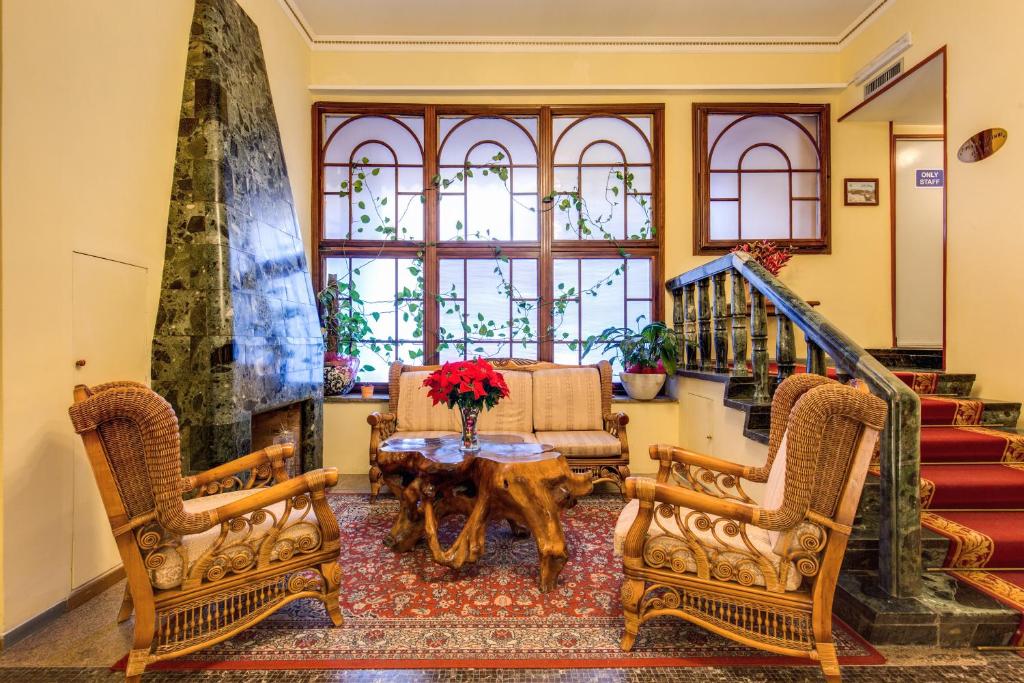Posezení v ubytování Hotel Impero
