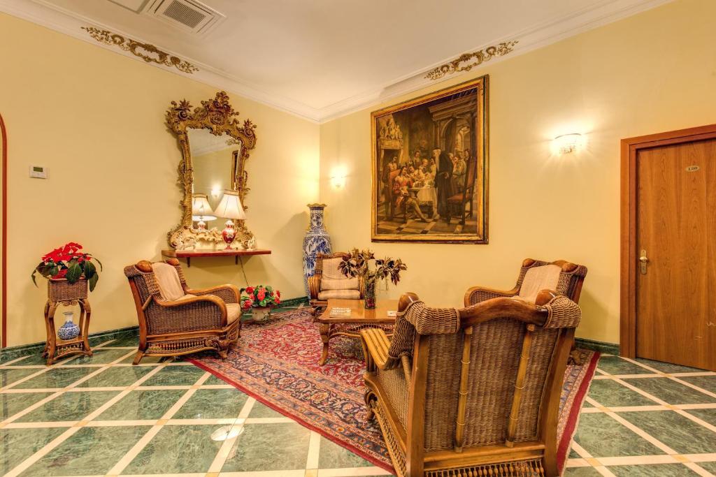 Posezení v ubytování Hotel Impero