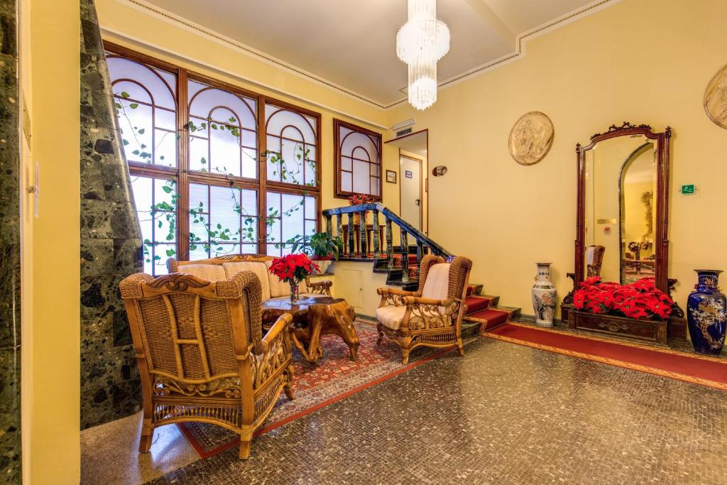 Posezení v ubytování Hotel Impero