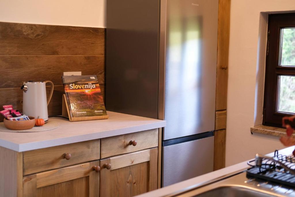 Cucina o angolo cottura di Hiška Brajda
