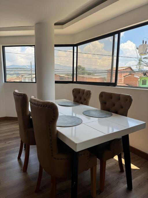 Posezení v ubytování Apartamento en Sonsón