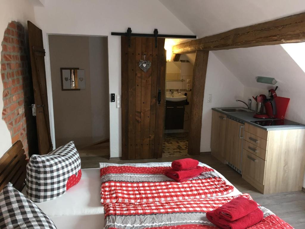 Ferienhof Jahn - Double Room With Private Bathroom