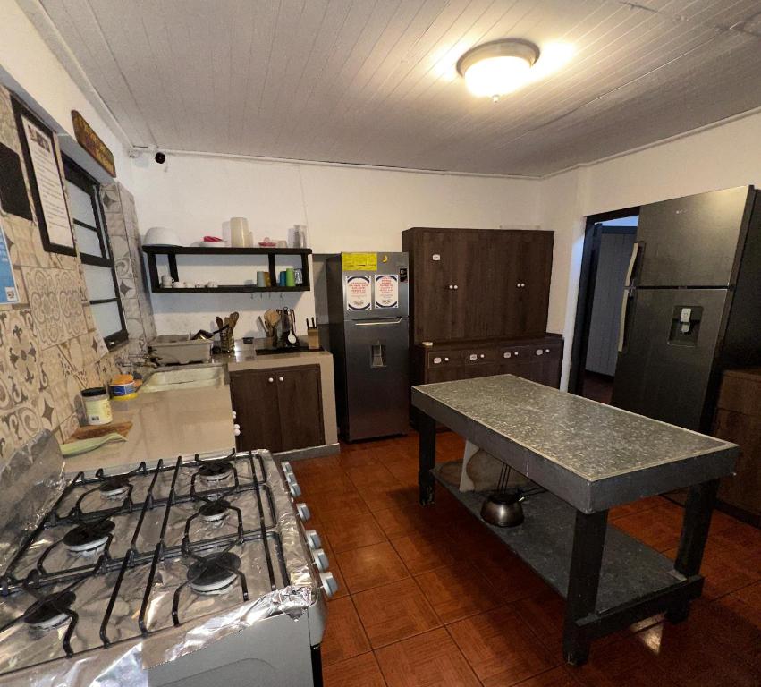 Kuchyň nebo kuchyňský kout v ubytování La Casa de Doña Cata