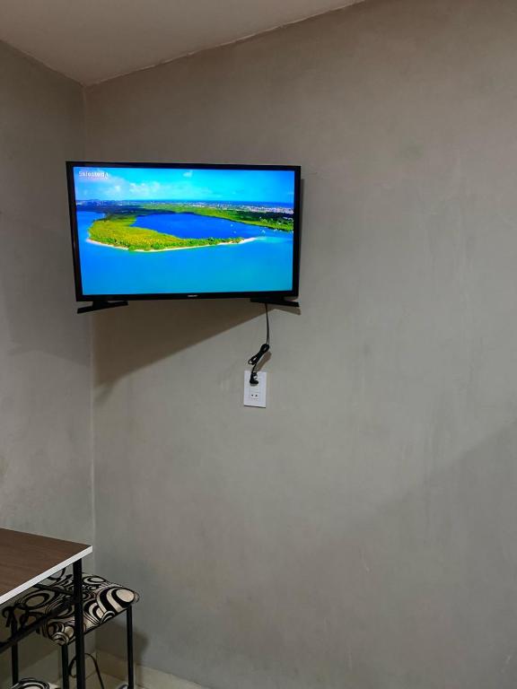 TV a/nebo společenská místnost v ubytování LFA House